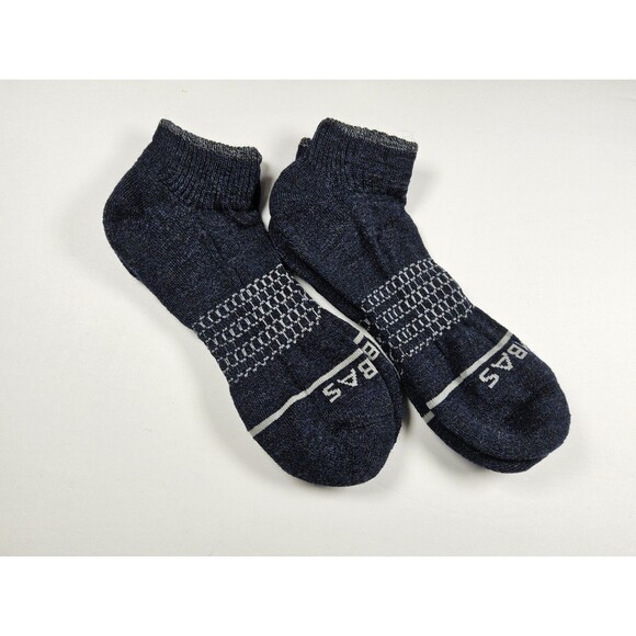 Bombas Merino Wool Lot Of 2 Pairs Quarter Socks Size M - Picture 2 of 4